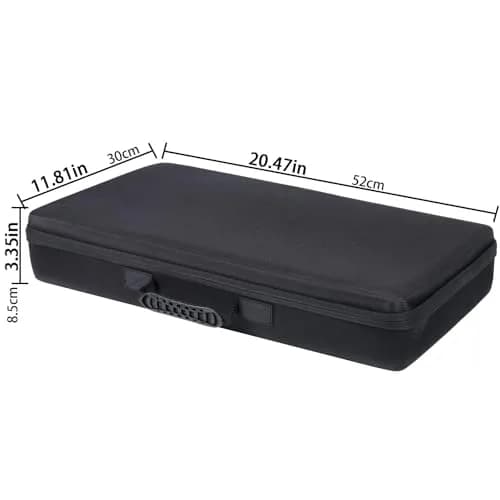 khanka Hard Travel Case Replacement for Pioneer PRO DJ (DDJ-FLX4) 2-deck Rekordbox Pioneer Smart DJ Controller | Waterproof, Shockproof, 20.47x11.8x3.3 in thumbnail 4