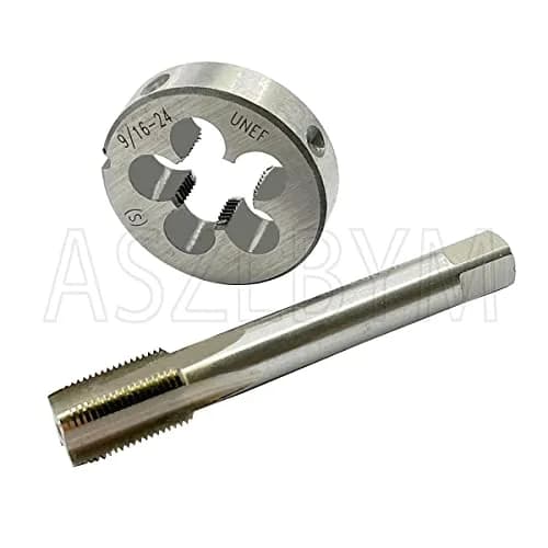 ASZLBYM 9/16-24" Tap And Die Set | UNEF HSS Threading Tools for Precision thumbnail 4