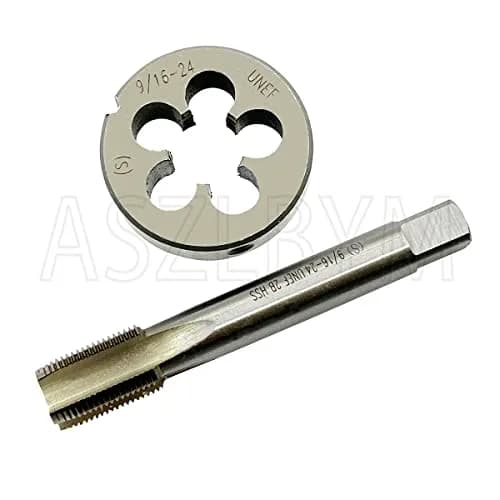 ASZLBYM 9/16-24" Tap And Die Set | UNEF HSS Threading Tools for Precision thumbnail 7
