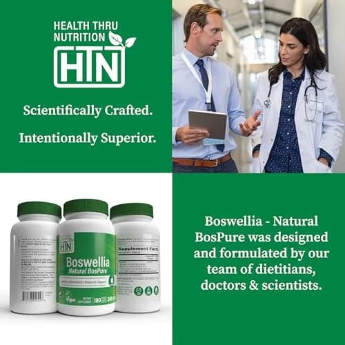 Health Thru Nutrition Boswellia 300mg 180 Capsules | Inflammation Support & Joint Health thumbnail 5