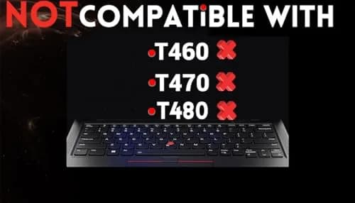 LeFix Trackpoint Caps for Lenovo Thinkpad T460S T470S T480s T490s E580 E590 X1 Carbon 4th 5th 6th Gen | Super Low Profile Precision Fit thumbnail 3