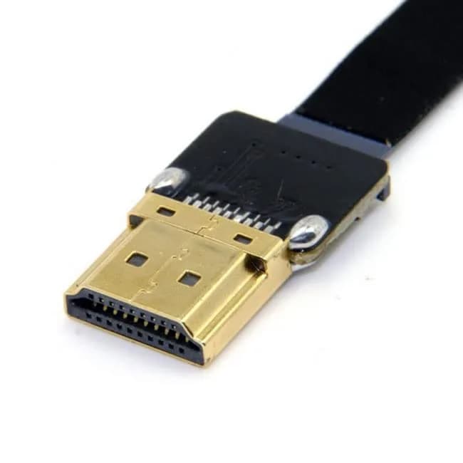 JSER CYFPV 90 Degree Up Angled Micro HDMI to HDMI Flat Cable 50cm | FPV Aerial Photography thumbnail 7