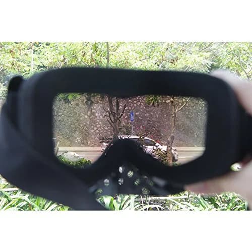 Dmeixs Motocross Goggles Full Rim Plastic, Multicolor Lens | Anti-Fog UV Protection thumbnail 3