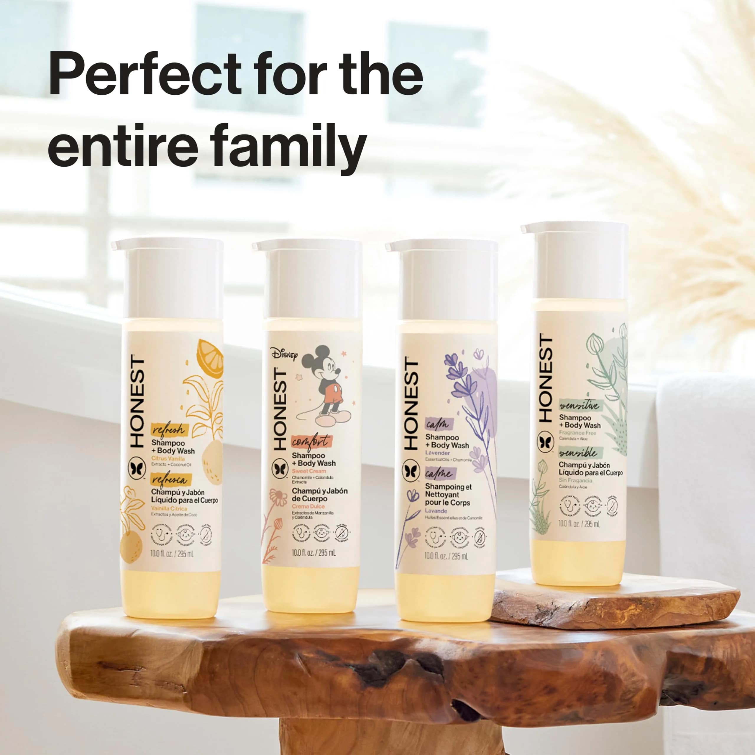 The Honest Company 2-in-1 Baby Shampoo & Body Wash Fragrance-Free Sensitive Skin 295ml (10 fl oz) | Gentle Cleanse for Delicate Skin thumbnail 8