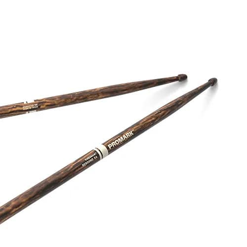 ProMark Rebound FireGrain 5A Drumsticks, Acorn Tip, 16" (406.4mm) | Enhanced Durability & Responsiveness thumbnail 1
