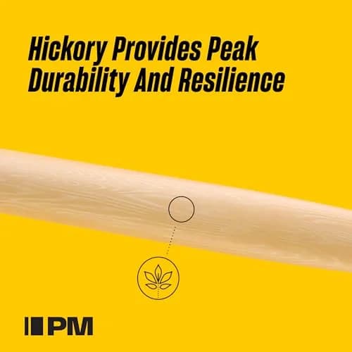 ProMark Rebound FireGrain 5A Drumsticks, Acorn Tip, 16" (406.4mm) | Enhanced Durability & Responsiveness thumbnail 3