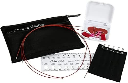 ChiaoGoo Twist SS Mini Set, 10 cm | Interchangeable Lace Needles for Knitting thumbnail 2