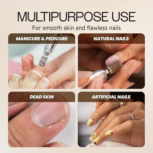 PANA 100 Pieces Nail Sanding Bands 60 Grit Brown | Professional Manicure & Pedicure Tools thumbnail 6