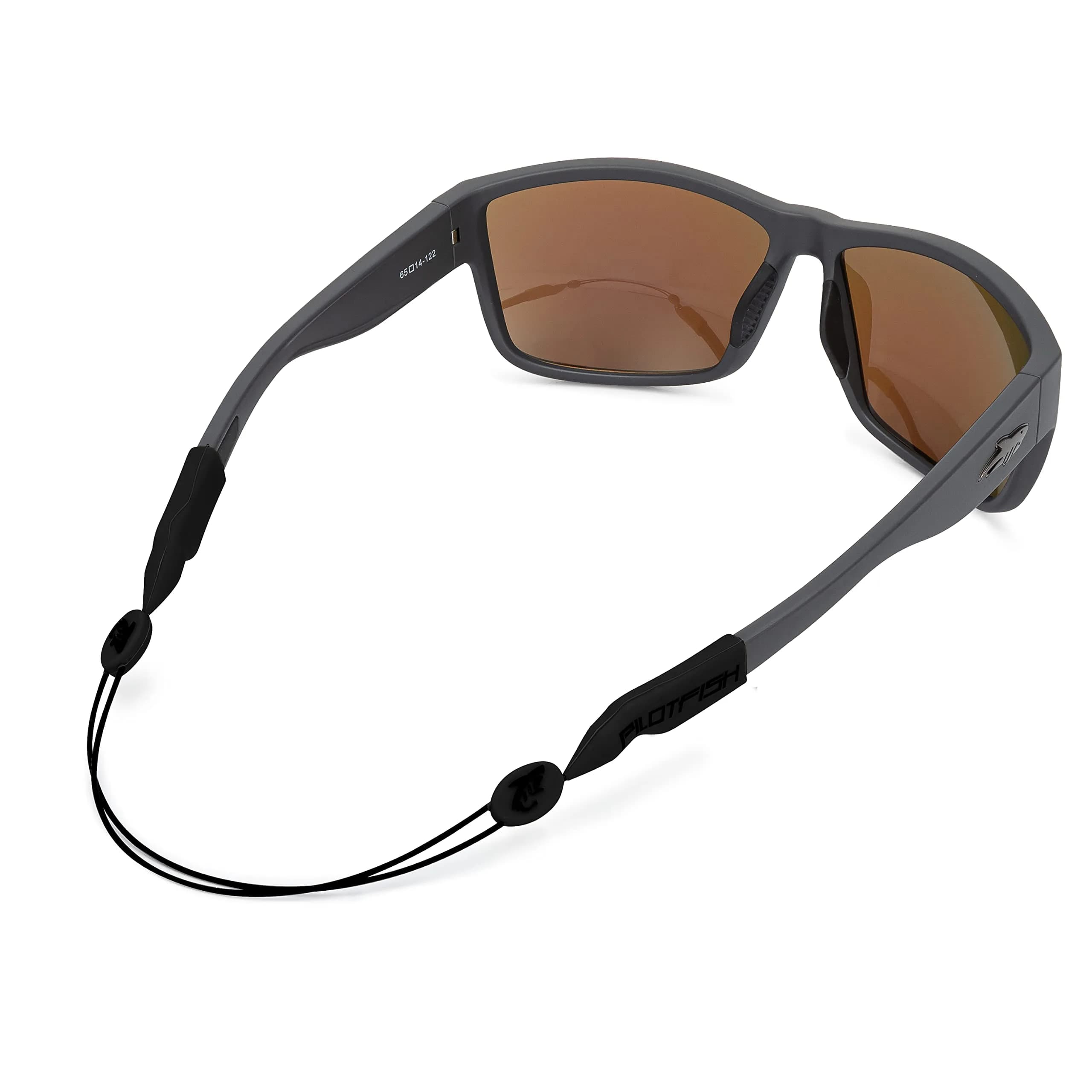Pilotfish No Tail Adjustable Eyewear Retainer Cable Strap 16 Inch | Secure Fit for Sunglasses & Glasses