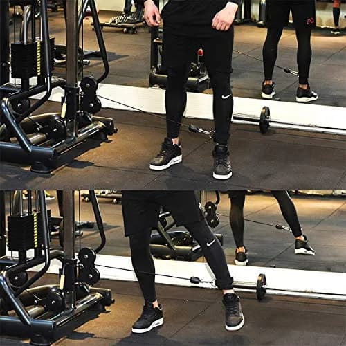 HYVAWO Ankle Straps Neoprene Padded 2 Pack | Exercise & Rehab Straps for Cable Machines thumbnail 2
