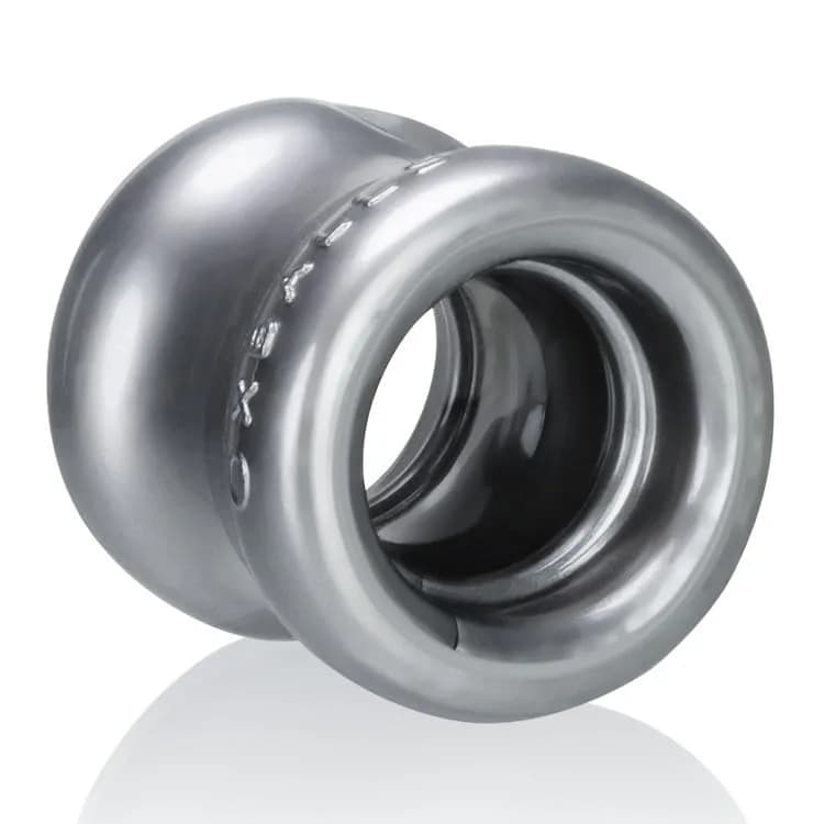 Oxballs Squeeze Ball Stretcher – Thick Blubbery FLEXtpr Ring for Heavy Low-Hangers, All-Day Wear, Steel thumbnail 4