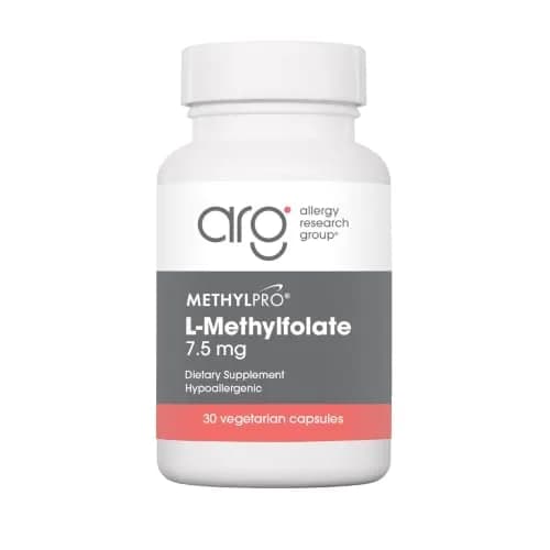 MethylPro L-Methylfolate 7.5 mg | Supports methylation & neurotransmitters | 30 Capsules thumbnail 1