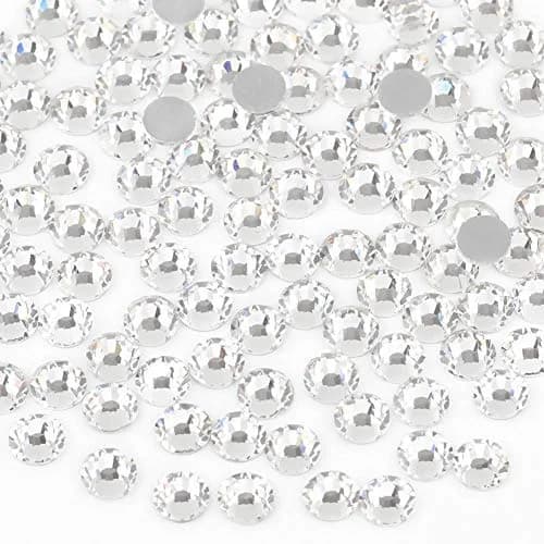 BEADSLAND Flat Back Crystal Rhinestones SS20 (1440pcs) | Glass Gems for Crafts, Glue Fix, 4.6-4.8mm thumbnail 1