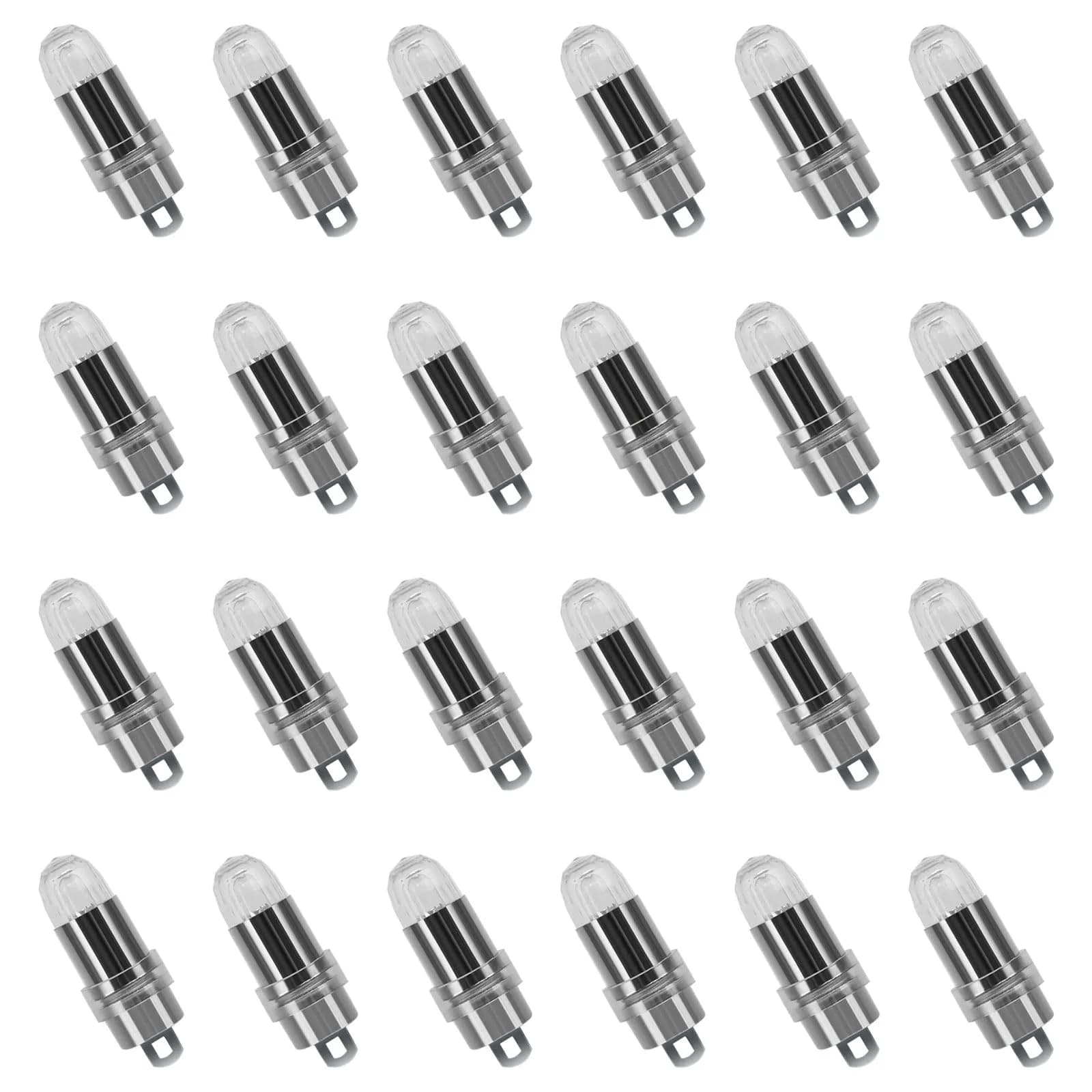LIHAO Battery Operated LED Party Lights 30-Pack | Warm White, Waterproof, 1.2cm x 3.5cm