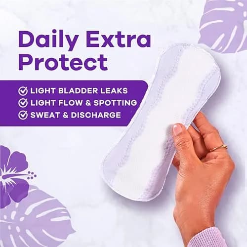 Always Xtra Protection Daily Liners, Extra Long, Unscented | 272 Count | Multi-Fluid Protection thumbnail 3