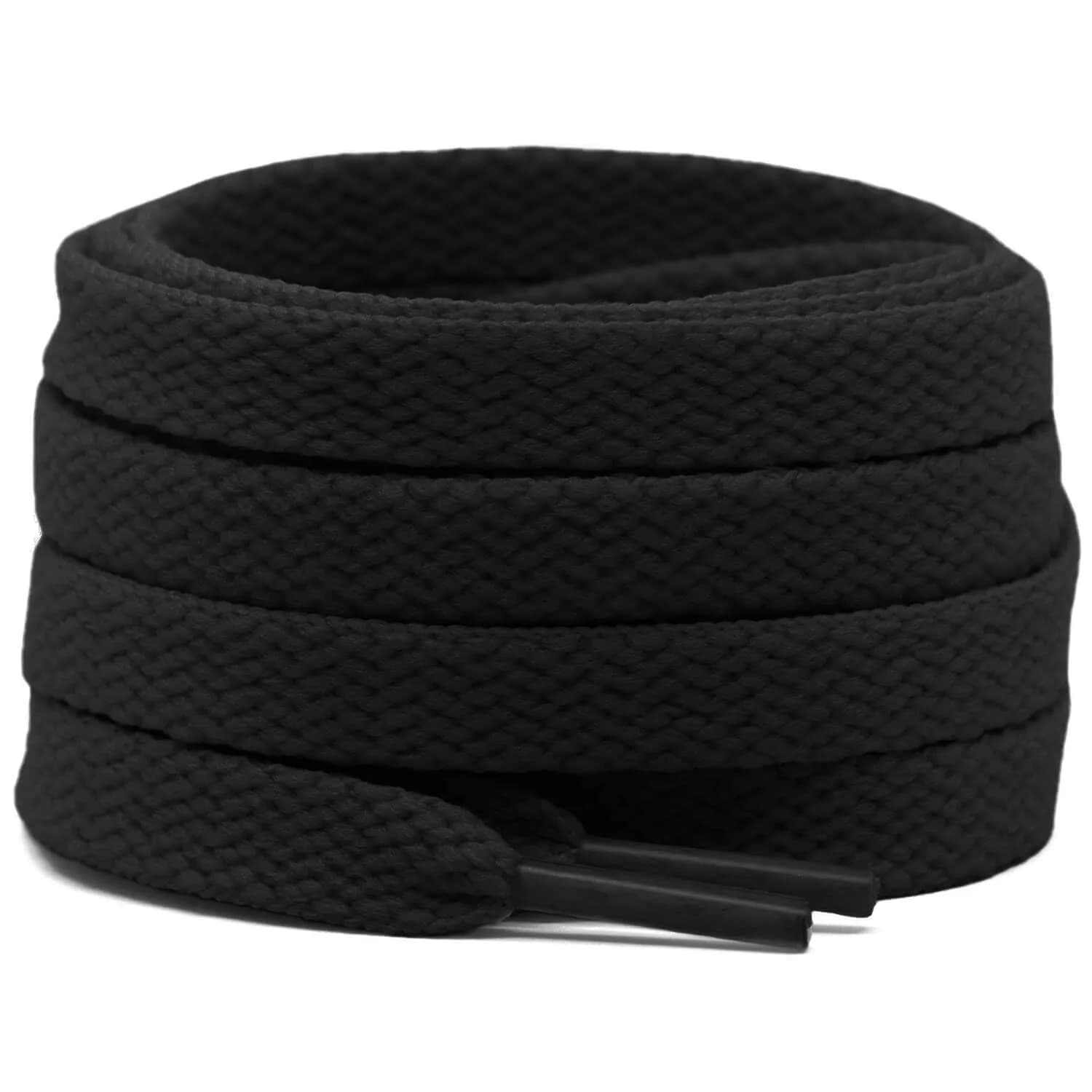 DELELE Flat Sneakers Shoe Laces 79 Inch Black | Durable Polyester for Sneakers & Casual Shoes