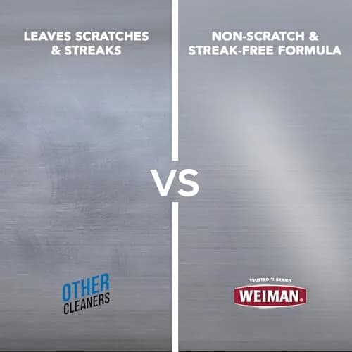 Weiman Stainless Steel Cleaner & Polish Kit 30 Count (156 g) | Restores Shine & Protects Appliances thumbnail 7
