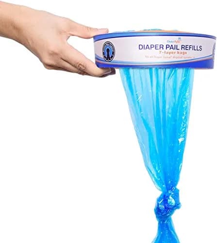 ChoiceRefill Diaper Pail Refill Bags 2600 Count (8-Pack) | Odor-Locking 7-Layer Film for Diaper Genie Pails thumbnail 2