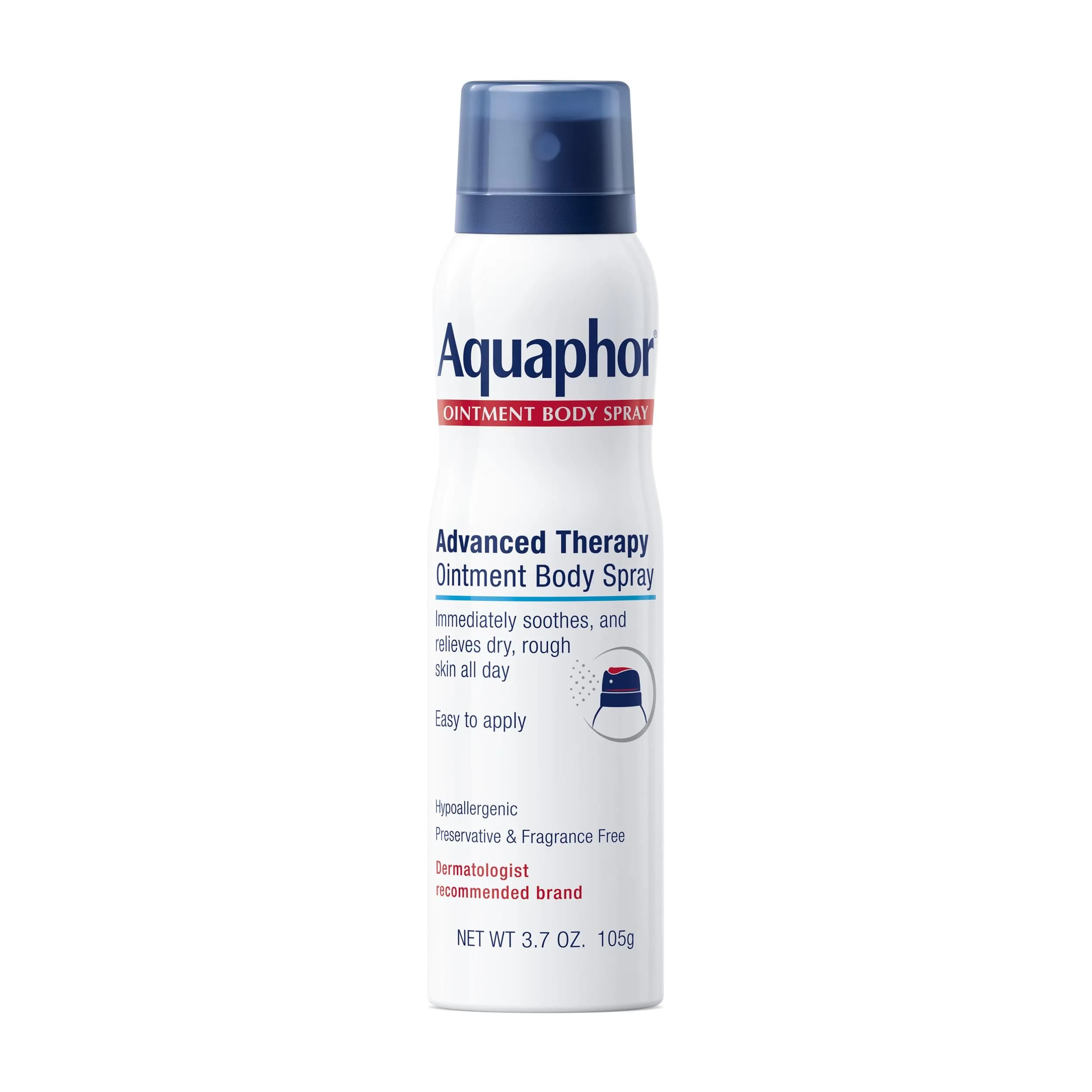 Aquaphor Ointment Body Spray 105ml (3.7 oz) | Clinically Proven Dry Skin Relief
