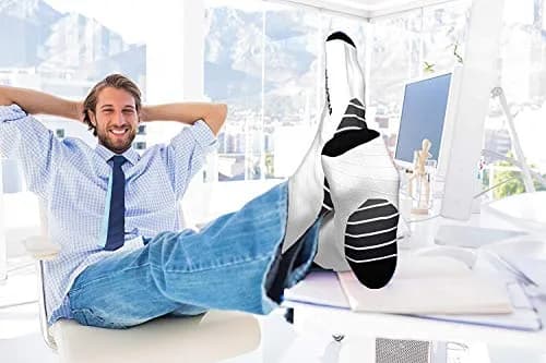 Physix Gear Compression Socks White L/XL | Support Circulation & Blood Flow thumbnail 7