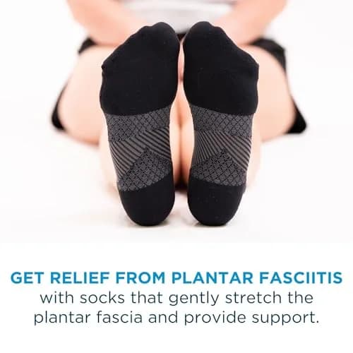 OrthoSleeve FS4 Plantar Fasciitis Compression Socks X-Large (24% LYCRA Spandex, 76% Micro-Nylon) | Medical Grade Support for Arch & Heel Pain thumbnail 7