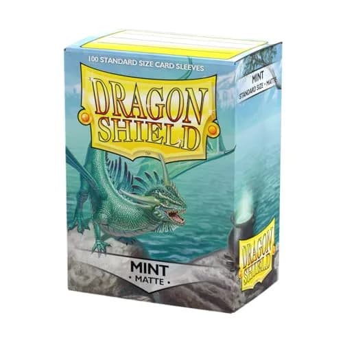 Dragon Shield Matte Sleeves Standard Size 100 CT Mint | Superior Card Protection for TCGs — Mint