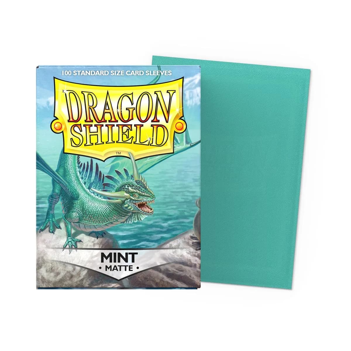 Dragon Shield Matte Sleeves Standard Size 100 CT Mint | Superior Card Protection for TCGs