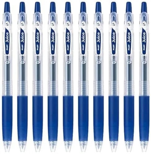Pilot Juice 0.5mm Gel Ink Ballpoint Pen, Blue Black Ink | Extra Fine Point, Refillable, Value Set of 10 thumbnail 1