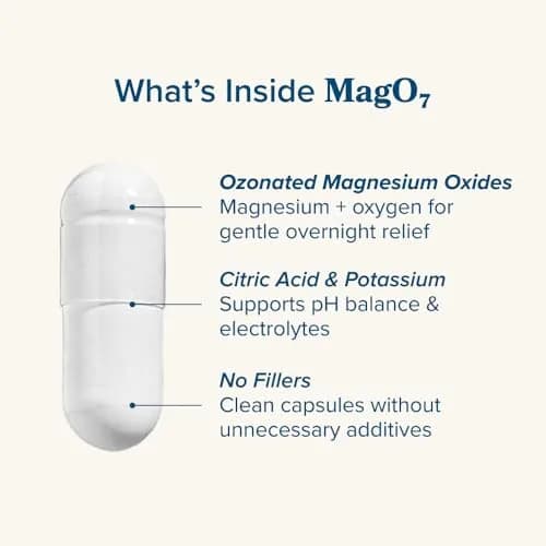 nbpure MagO7 Natural Colon Cleanse & Detox 30 Capsules | Oxygenating Digestive System Cleanse thumbnail 5