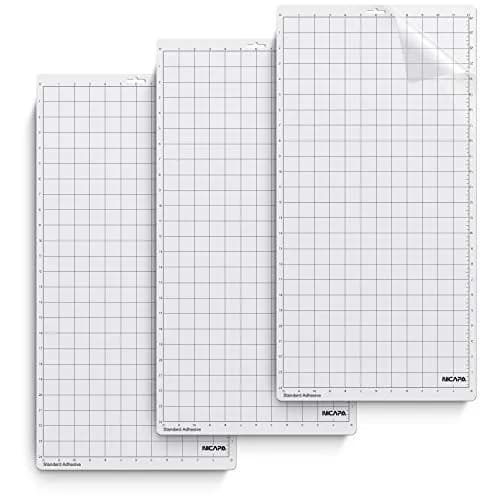 NICAPA Standard Grip Cutting Mat for Silhouette Cameo 3/2/1 (30.5cm x 61cm / 12x24 inch, 3 Mats) | Quilting & Crafting Surface thumbnail 1