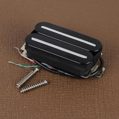 FLEOR High Output Bridge Humbucker Pickup, Black | Fully Wax Potted for Noise-Free Performance thumbnail 2