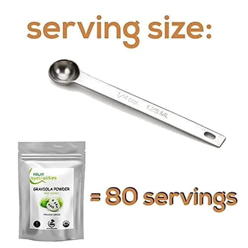 Sunrise Graviola (Soursop) Organic Fruit Powder 3.52 oz | Supports Immunity & Cell Health thumbnail 1