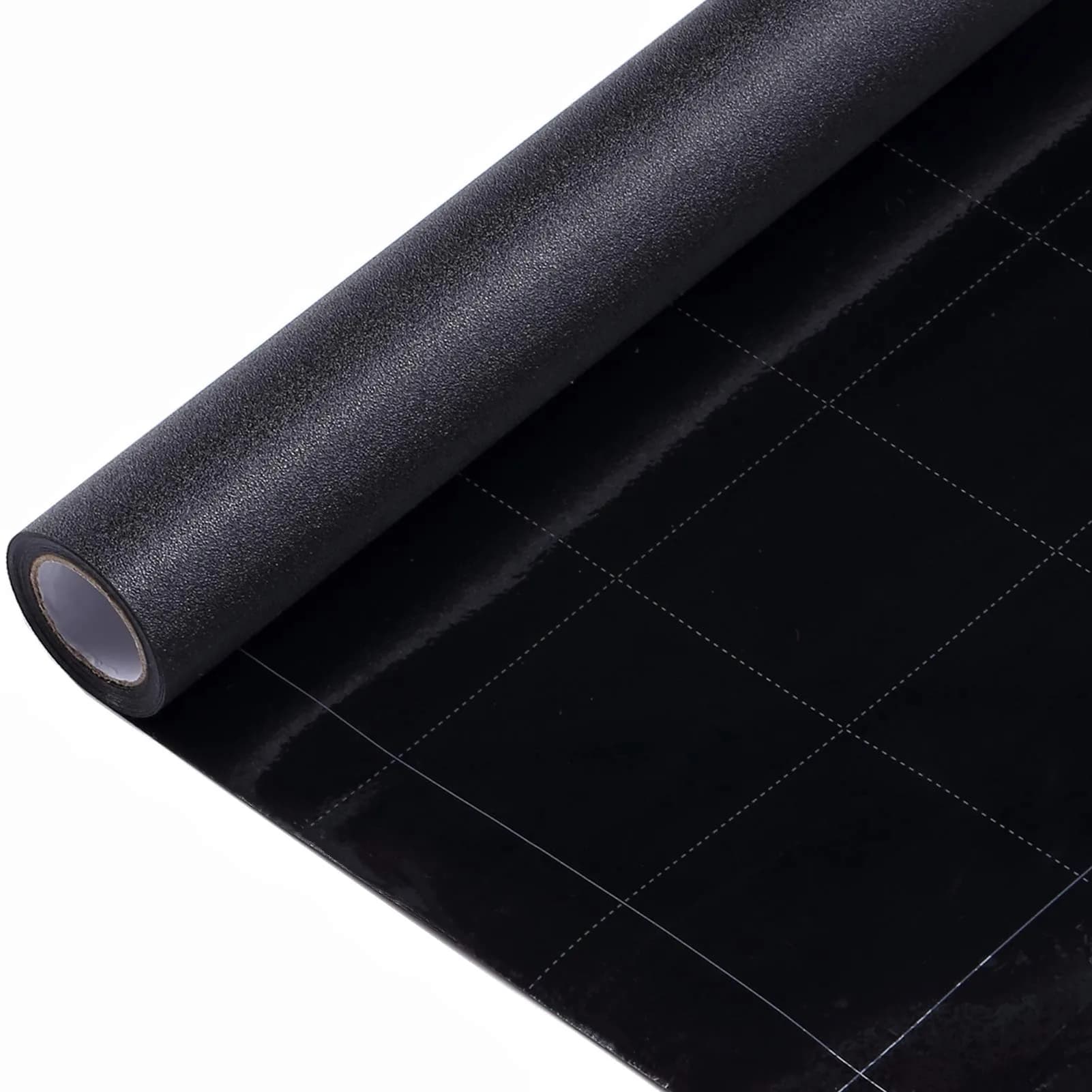 VELIMAX Static Cling Total Blackout Window Film 90cm x 200cm (35.4" x 78.7") | Blocks 99% Light for Privacy