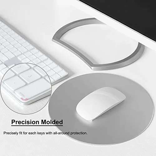 Masino Transparent Silicone Keyboard Skin for 2018 Magic Keyboard with Numeric Keypad (US Layout) | Protects from Spills & Dust thumbnail 6