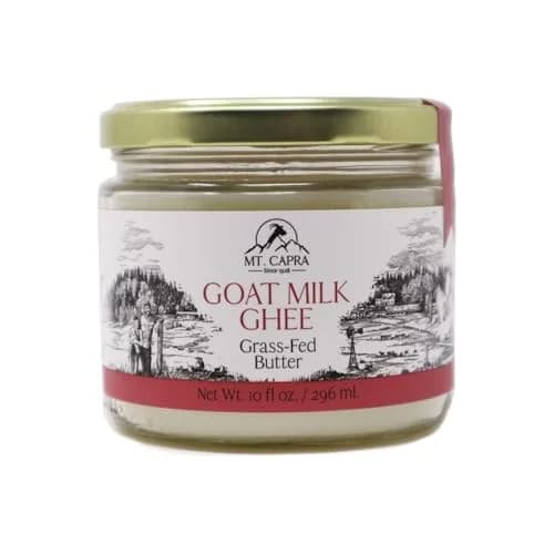 Mt. Capra Goat Milk Ghee | Unsalted, Pasture Raised | 10 fl oz thumbnail 1