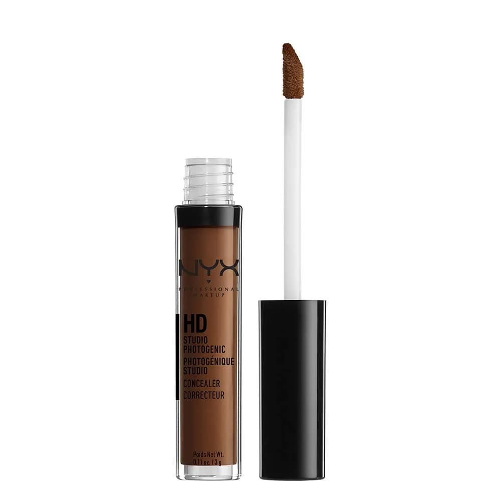 NYX PROFESSIONAL MAKEUP Can't Stop Won't Stop Contour Concealer 0.11 Fl Oz | 24h Matte Full Coverage — 09.5 DEEP ESPRESSO / 0.11 Fl Oz