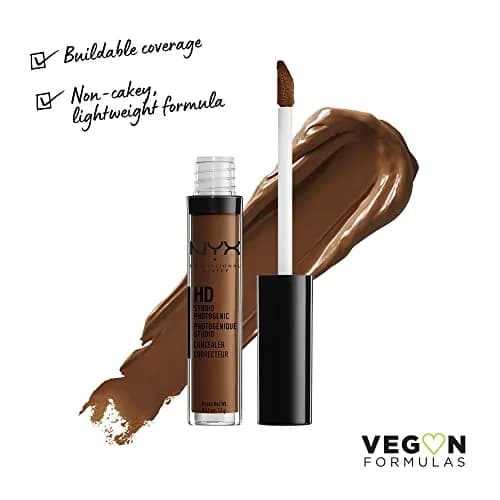 NYX PROFESSIONAL MAKEUP HD Studio Photogenic Concealer Wand Deep Espresso | Cream Concealer for All Skin Types thumbnail 2