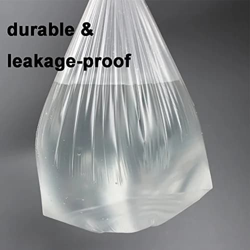 SOSOHOME Clear Small Trash Bags 1.2 Gallon (4.5 Liters) | 150 Count Value Pack thumbnail 7