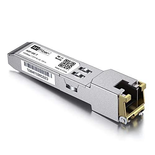H!Fiber.com 1.25G SFP to RJ45 Module 100m (2-Pack) | Copper Ethernet Transceiver for Cisco, Ubiquiti, Mikrotik thumbnail 4