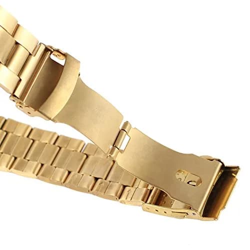 FORSINING Men's Self-Winding Skeleton Analogue Watch with Stainless Steel Bracelet | 42.8mm Gold Tone thumbnail 5