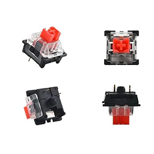 Granvela OUTEMU Red Mechanical Switches 20 Pack | Linear 45g Dustproof Hot-Swappable thumbnail 4