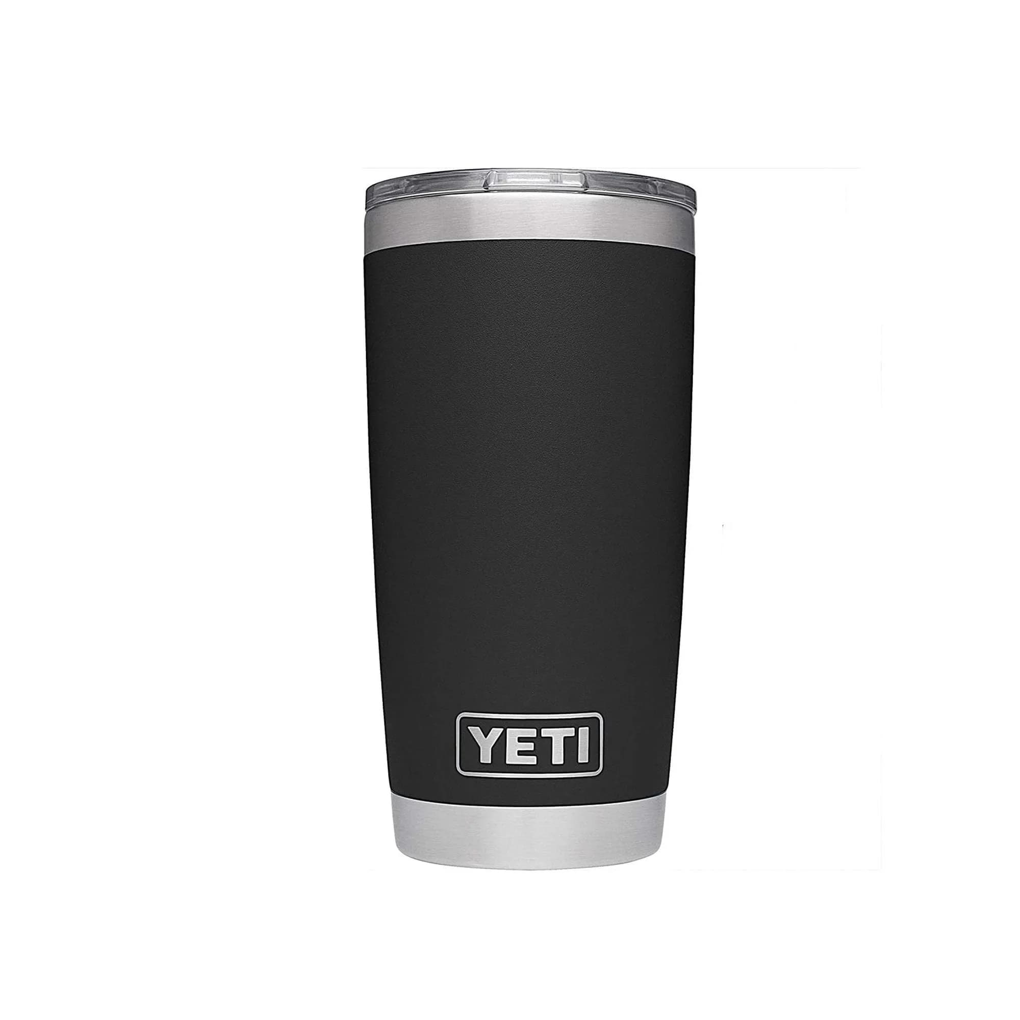 YETI Rambler 20 oz Tumbler Stainless Steel Vacuum Insulated with MagSlider Lid Black | 591ml (20 oz) Tumbler