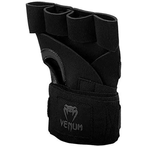 Venum Kontact Gel Glove Wraps Black/Black One Size | Integrated Gel Padding for Shock Absorption thumbnail 3