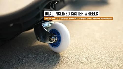 Razor Ripster Caster Board Blue | 26 inch Deck, 175 lb Capacity thumbnail 3