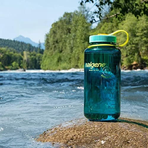 Nalgene Wide Mouth Water Bottle, 32 oz | Leak-Proof, Durable, BPA-Free thumbnail 2