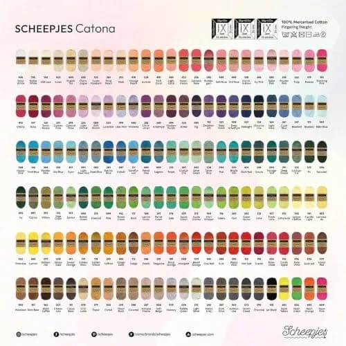 Scheepjes Icy Pink Cotton Yarn 50g | 100% Mercerized Cotton, Fine Gauge, Machine Washable thumbnail 3