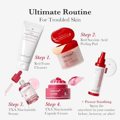 medicube Red Foam Cleanser 120ml (4.05 Fl Oz) | Deep Cleansing with Salicylic Acid thumbnail 6