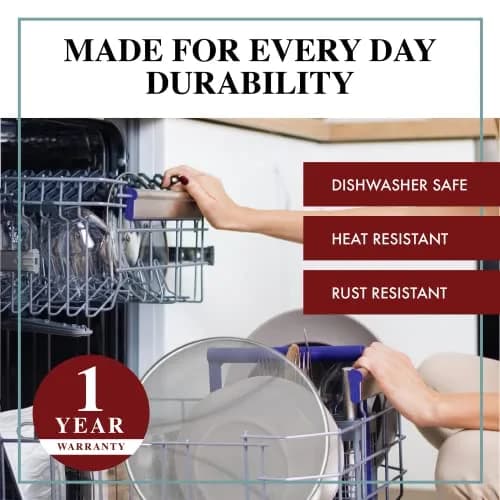 BergKoch 9.5 Inch Stainless Steel Splatter Screen | Heavy Duty Grease Guard for Frying Pans thumbnail 5