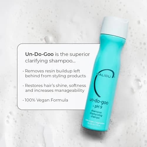 Malibu C Un-Do-Goo Clarifying Shampoo 266ml (9 Fl Oz) | Deep Cleansing for Product Buildup & Resin Removal thumbnail 4