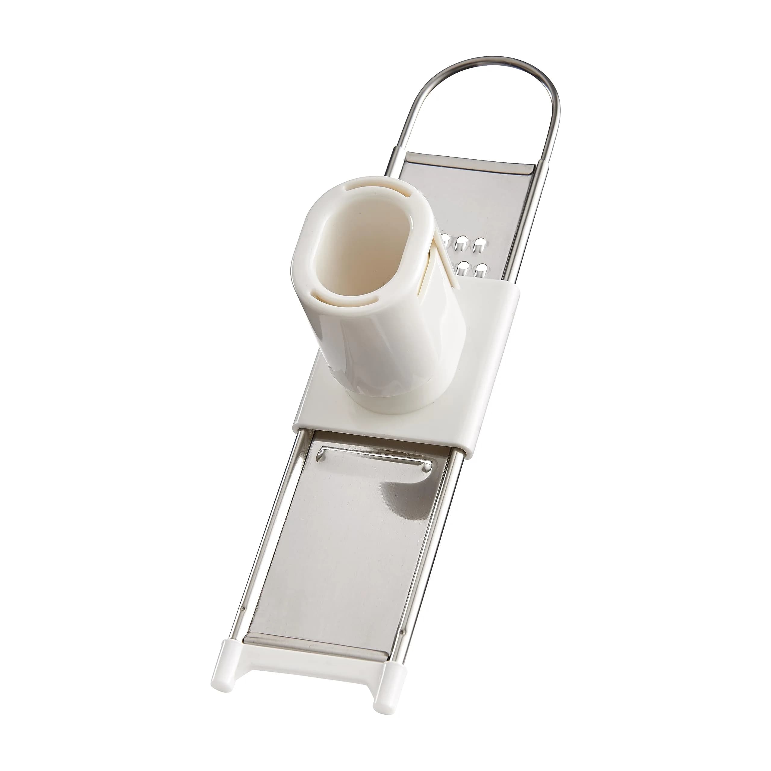 Fante's Uncle Cristian's Garlic Slicer Grater 21cm (8.75-Inches) | Stainless Steel Kitchen Tool